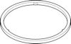BMW 18307581970 Gasket, exhaust pipe